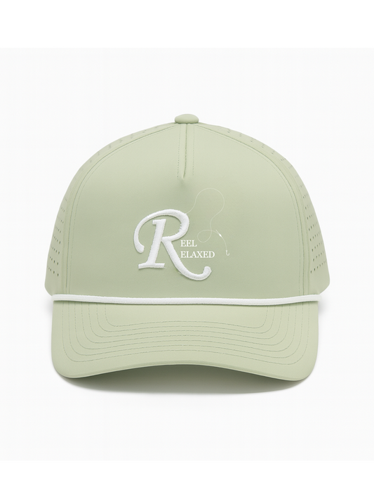 Light Green Breathable- Water Resistant fishing hat