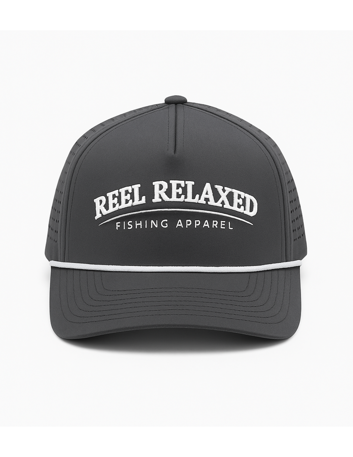 Storm Gray Breathable- Water Resistant fishing hat