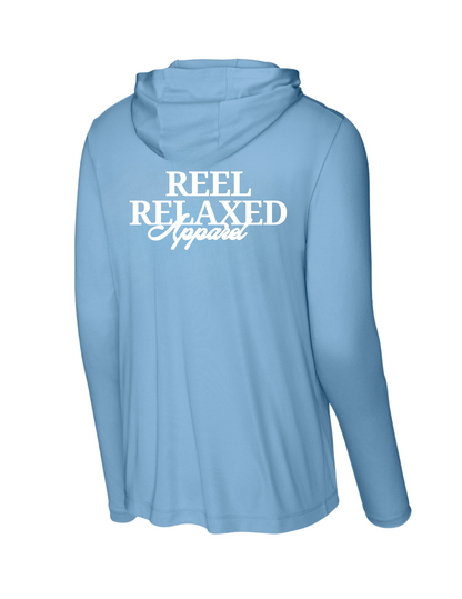 Light Blue Hooded Long Sleeve R&R Classic Shirt