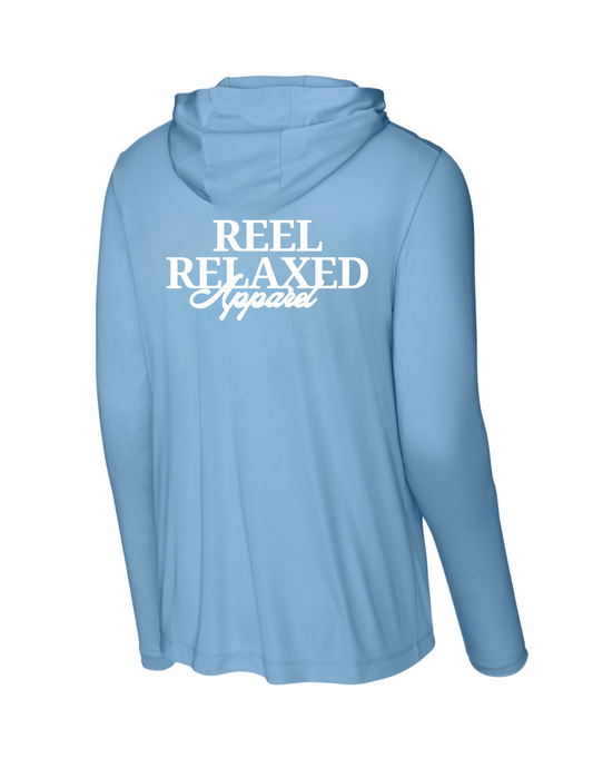 Light Blue Hooded Long Sleeve R&R Classic Shirt
